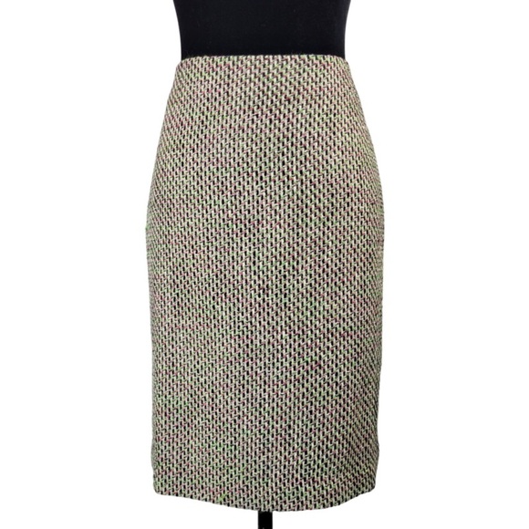 Talbots petites woman’s multicolored cotton blend pencil skirt size 12P - Picture 10 of 11